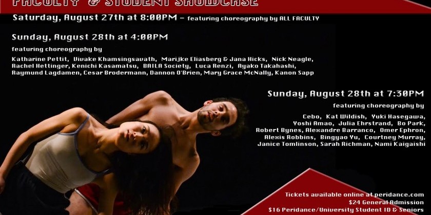 2016 Peridance Faculty and Student Showcase