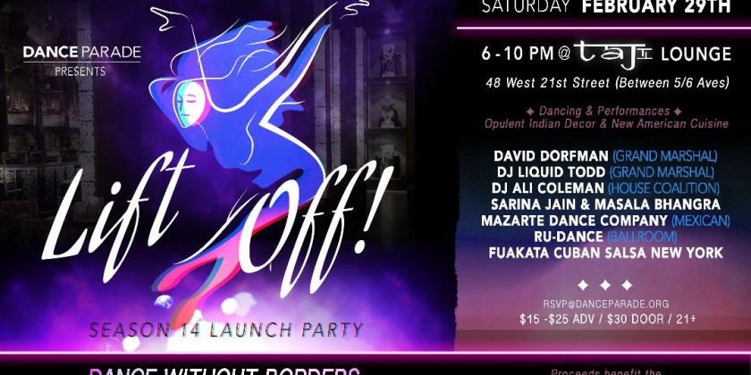 Dance Parade 2020's Lift Off!