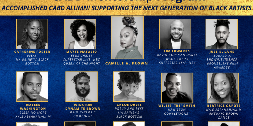 Apply for the Next Installment of the Camille A. Brown & Dancers Mentorship Program (DEADLINE: September 12)