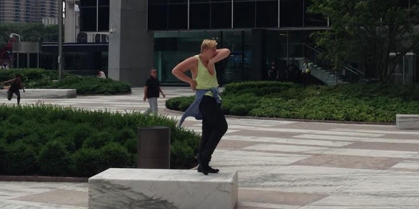 "The Mantises Are Flipping W.3" heads outdoors for NYC  Department of Transportation's  Summer Streets!