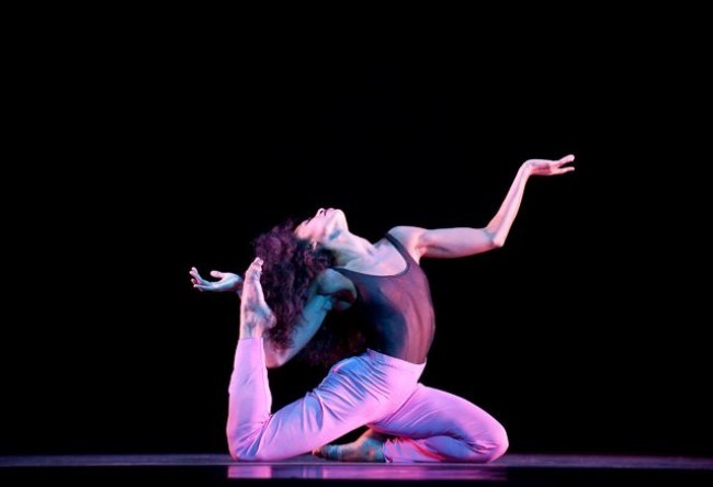 Alvin Ailey American Dance Theater in  'Hymn'  Photo by Nan Melville