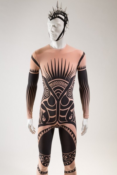 Stella McCartney, man&acirc;&euro;&trade;s tattoo costume for Ocean&acirc;&euro;&trade;s Kingdom, Fall 2011, lent by New York City Ballet. Photograph &Acirc;&copy; The Museum at FIT.