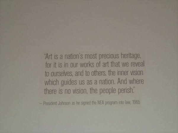 The Public Theater- An Inspiring Quote For All- President Lyndon Johnson