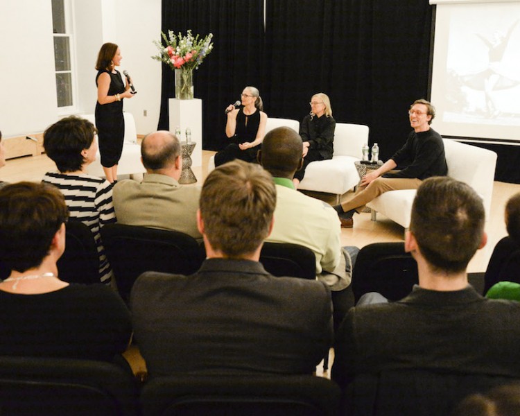 Panel Discussion with Janet Eilber, artistic director of the Martha Graham Dance Company, Valerie Steele, curator of the Museum at the Fashion Institute of Technology; and Reid Barthelme, sought out dance and fashion designer.