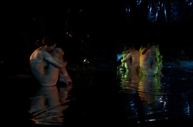 Garnica LEIMAY in FURNACE at the CAVE NY Butoh Festival 2009.Yana Kraeva: Photographer