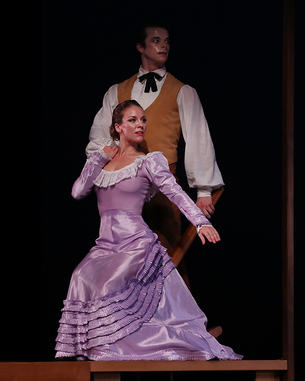 The couple begin their new life.